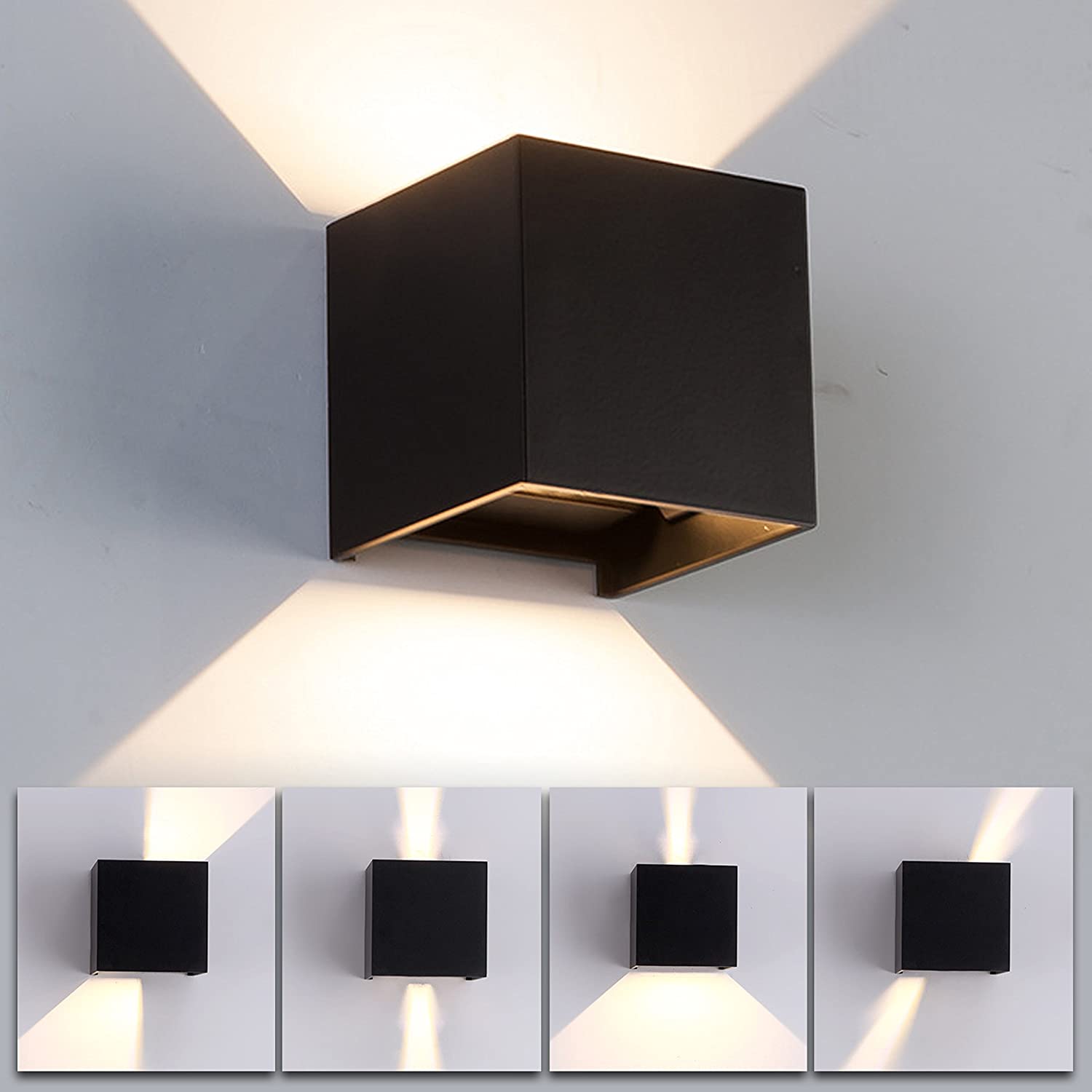 Waterproof Modern Led Wall Lamp Bracket Light Decorative Adjustable Beam Angle