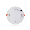 6+3W Double Color Recessed Slim Round Led Panel Light