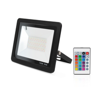 Outdoor Waterproof Remote Control RGB Color LED Flood Light