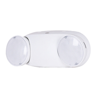 Automatic Rechargeable Fire Battery Backup Twin Spot Double Head Emergency Light