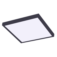 2x2ft 60x60 Cm 600x600 Mm 40w 48w 60w Black Color Surface Mounted Led Panel Light