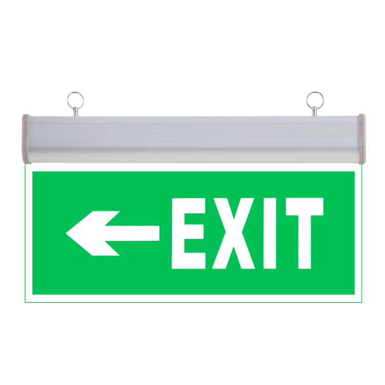 Rechargeable Wall Mounted Led Fire Safely Emergency Light Exit Sign