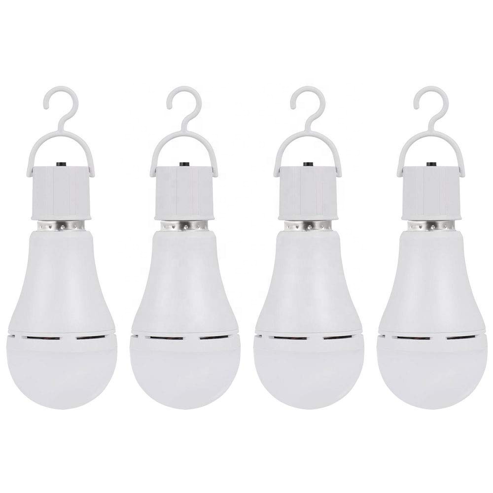 Home And outside Night Lighting Rechargeable Emergency LED Bulb Light Lamp