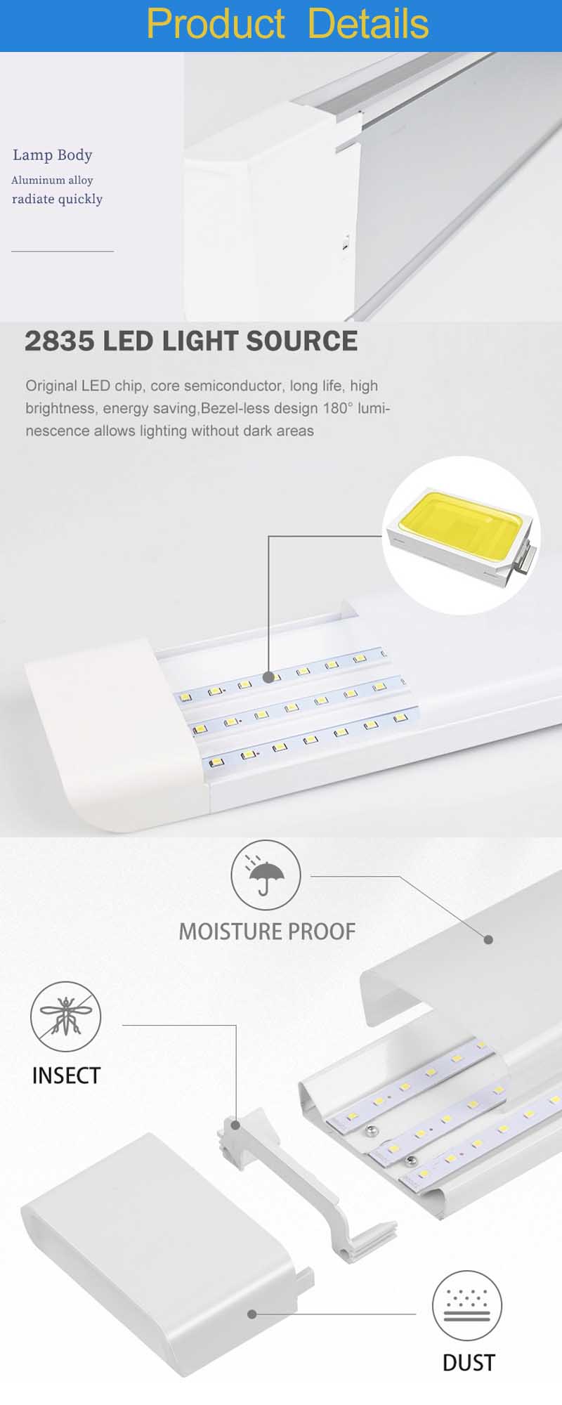 LED Batten Light Details